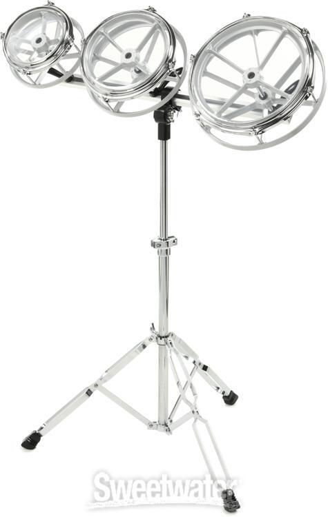 Cardinal Percussion CPRT6810 Spin Tuned Tom Set with Stand