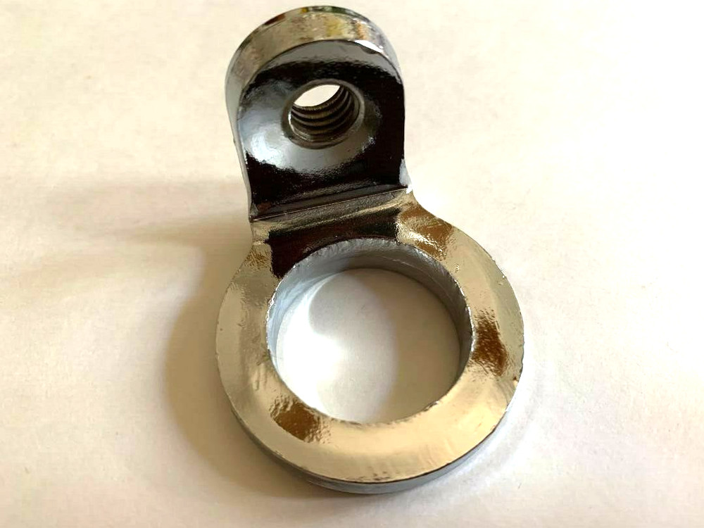 CHROME 90 Degree Ring for 1" Bicycle Springer Fork New!