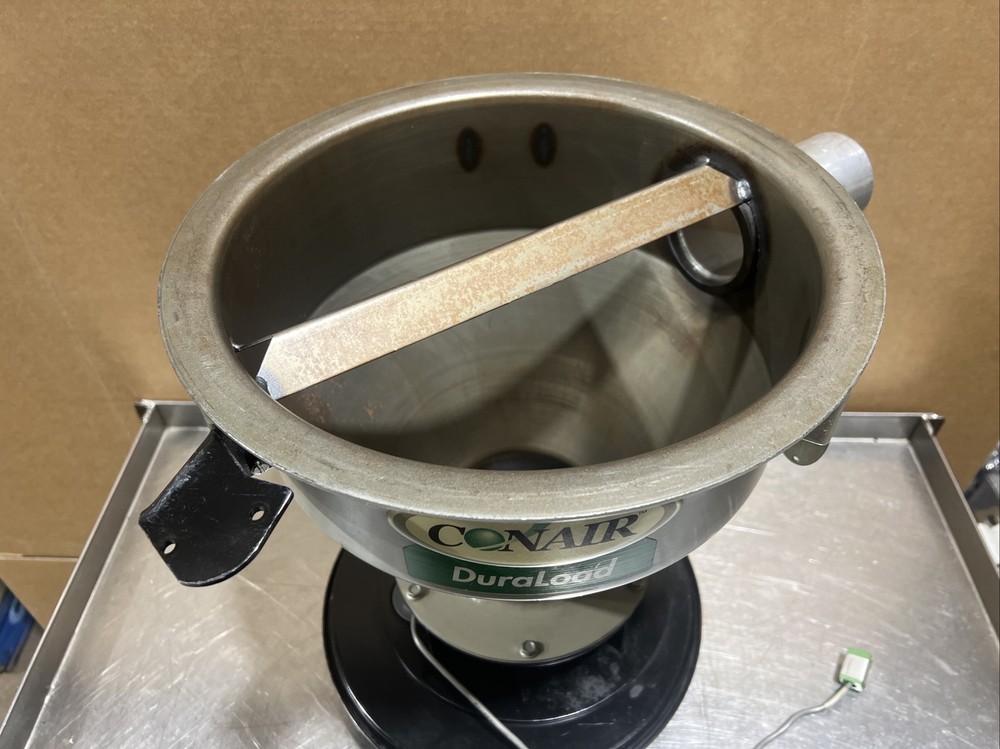 Conair Material Hopper Model DB Used Surplus. Missing Lid & Bottom Flap As Seen