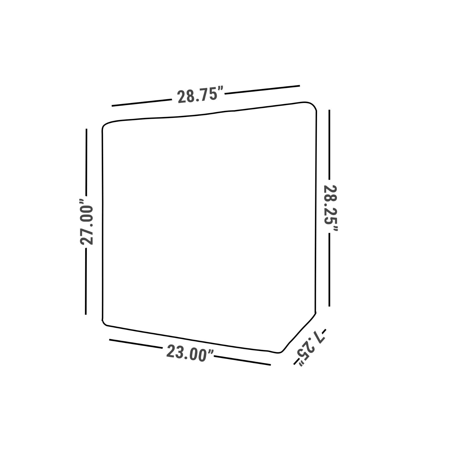 E-3C591-70550 Rear Upper Hatch Back Window for Kubota M5140DTC, M5140FC, +++