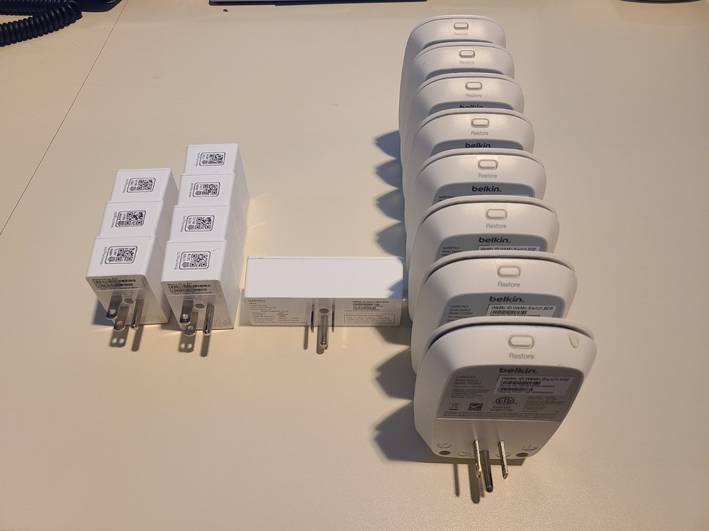 WeMo Smart Plugs - Mixed Models In Very Good Condition