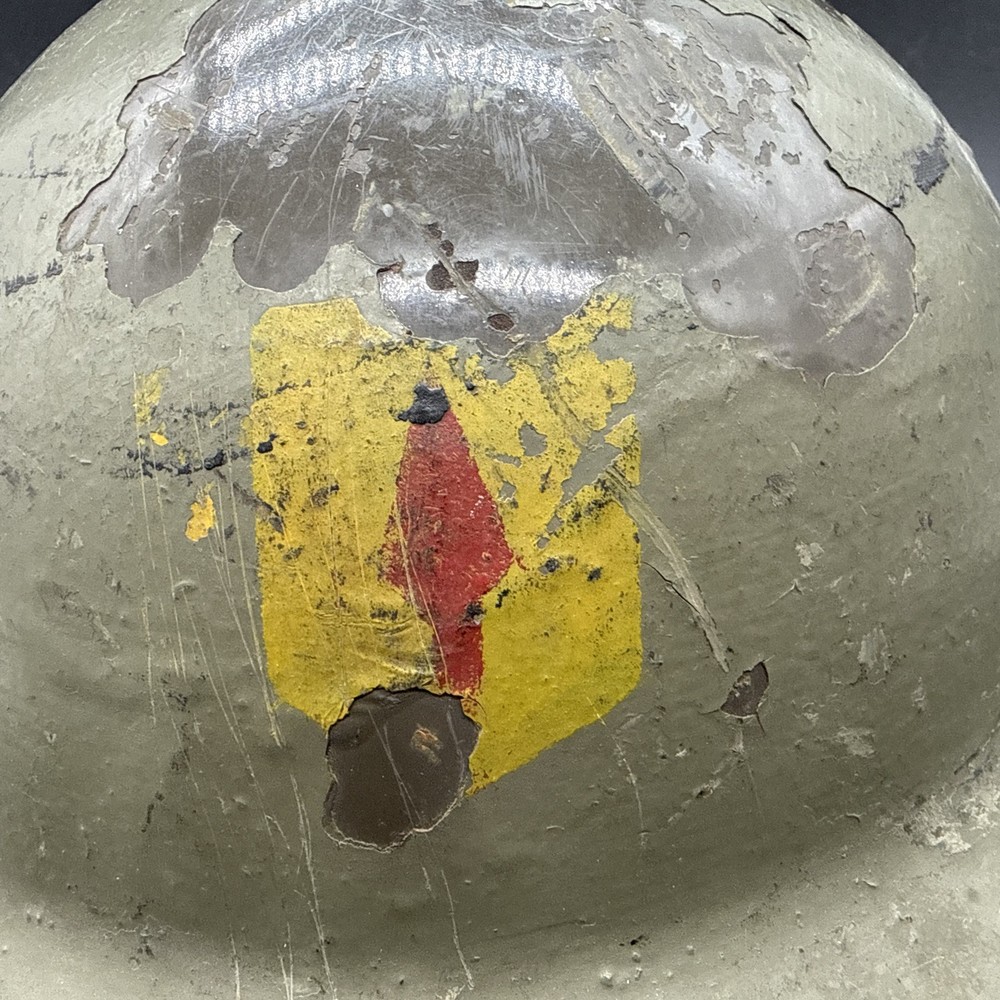 WWII WW2 Second 2nd Irish Brigade Eastern Command Helmet
