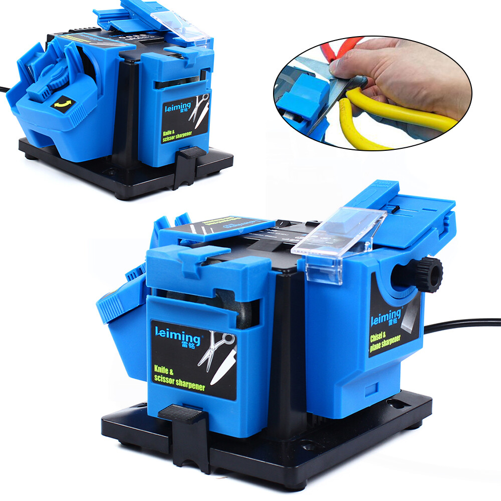 Pro Electric Knife Sharpener Grinder Multi-Task Drill Sharpening Machine 1350rpm