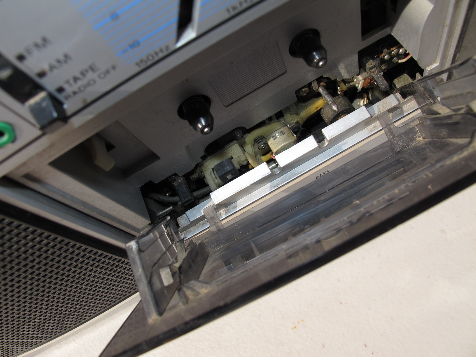 Vintage 80s Sony CFS-3000 Boombox Retro AM/FM Transound Stereo Cassette READ!