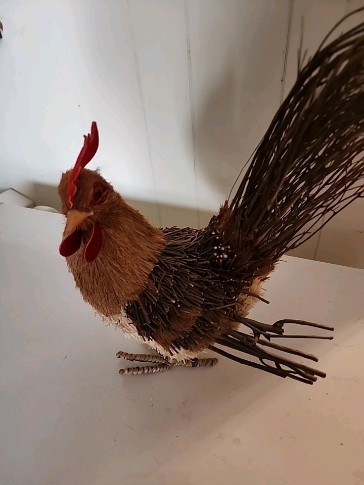 Straw Rooster