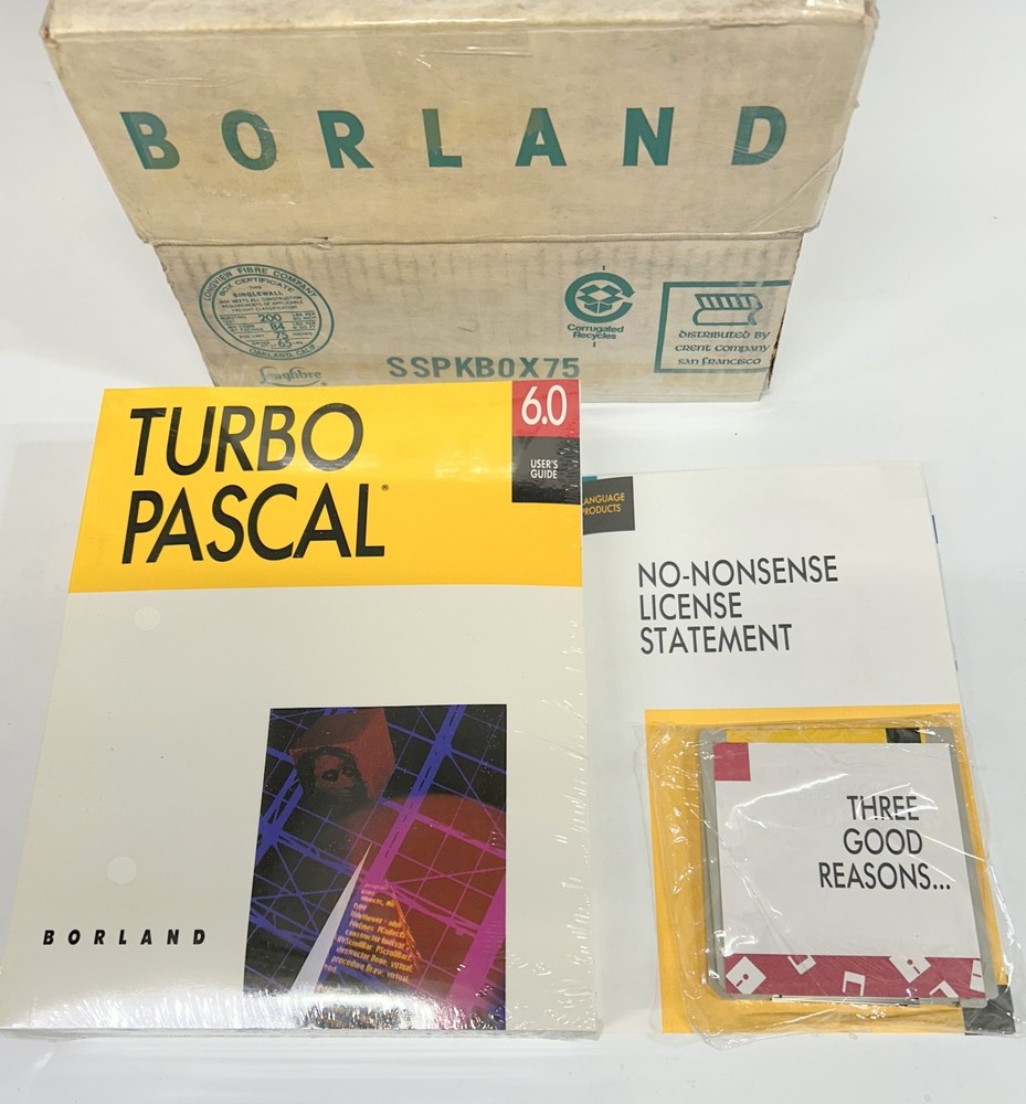 Borland TurboPascal 6.0  new