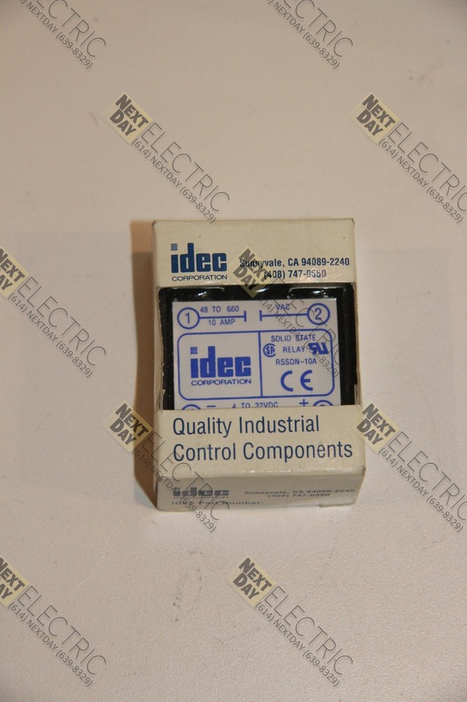 Idec, RSSDN-10A, Solid State Relay SSR 10 Amp 660v