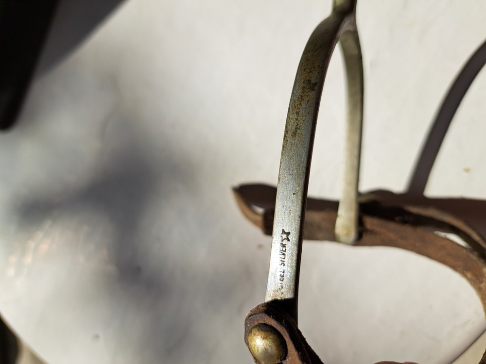 Single Vintage Spur Steel Silver