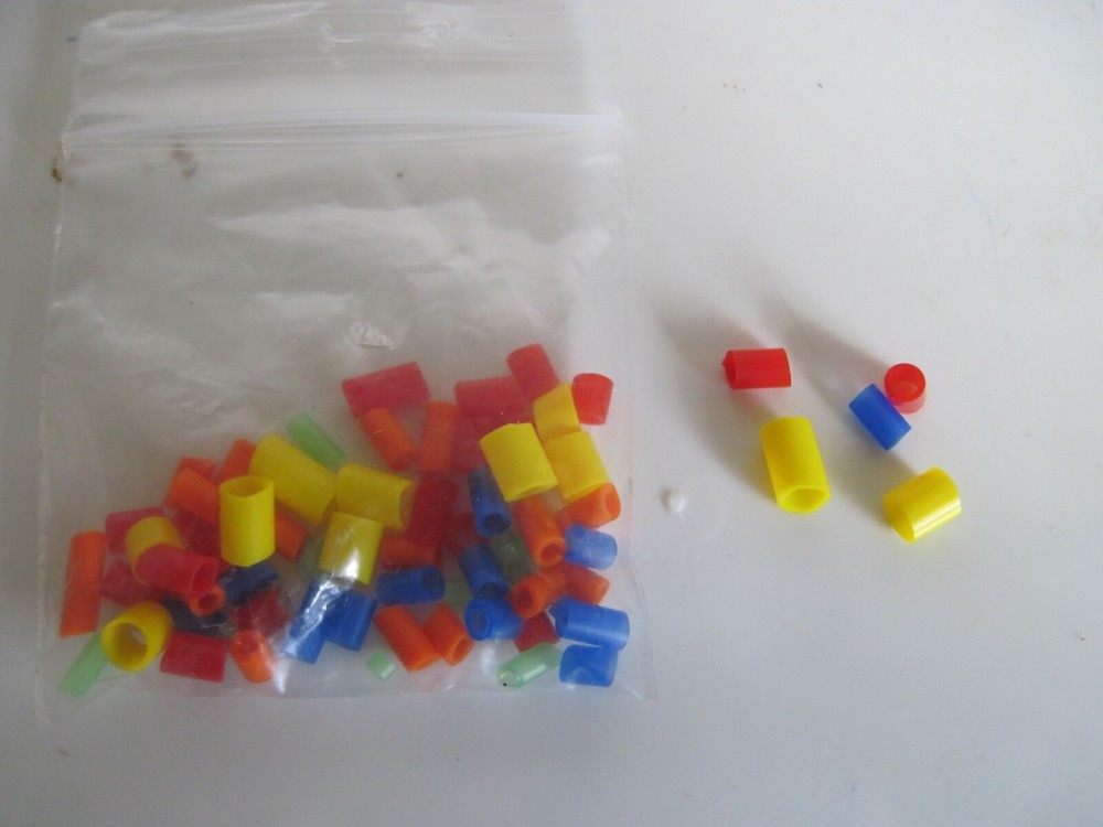 Pack of float rubbers (plastic) - Please read description carefully