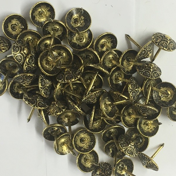 1/2" Domed Oxford Decorative Nail Upholstery Tacks (US113) 25-50-100-250