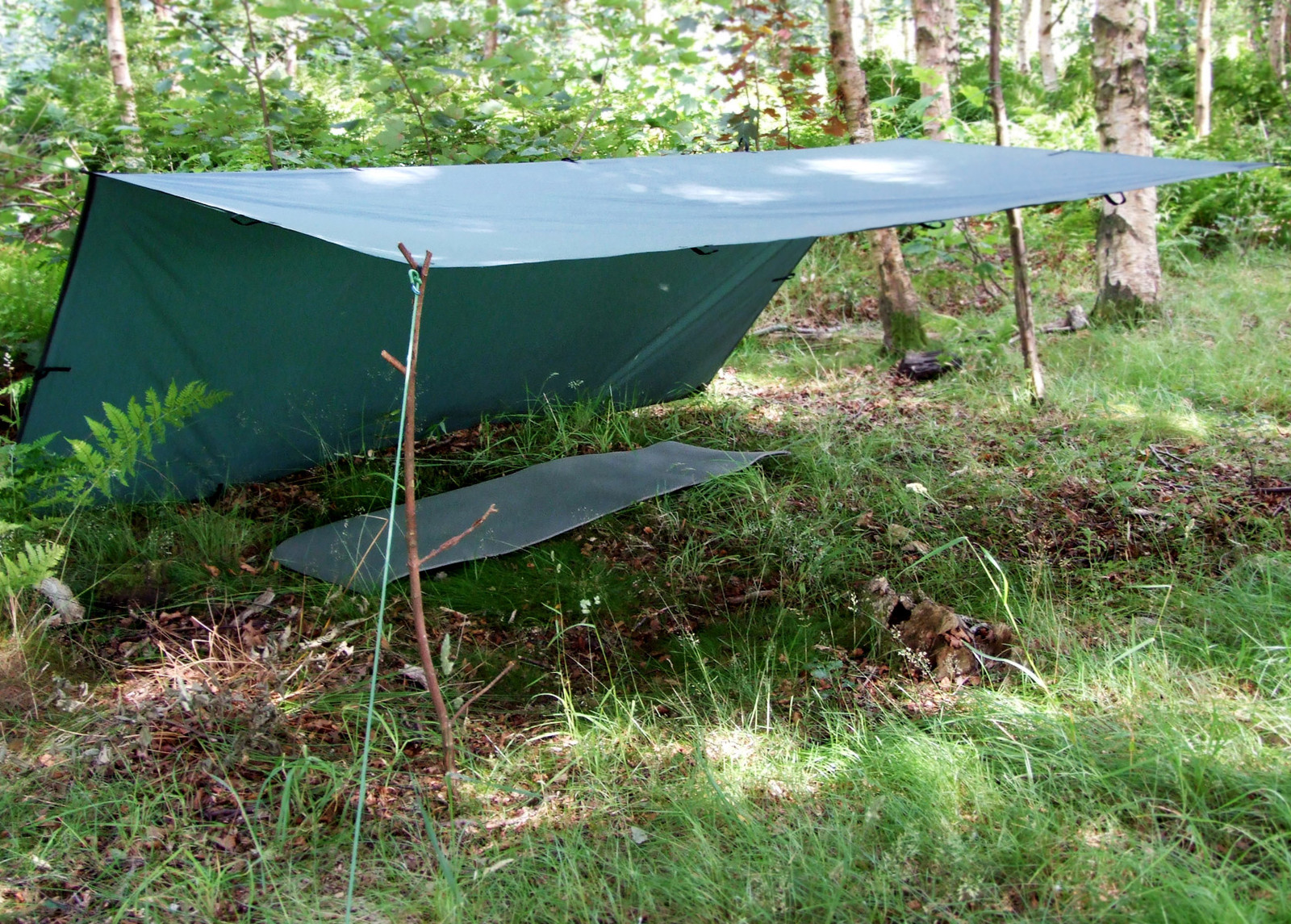 DD Tarp 3x3: Lightweight Waterproof Tough Shelter for Camping Bushcraft & Hiking