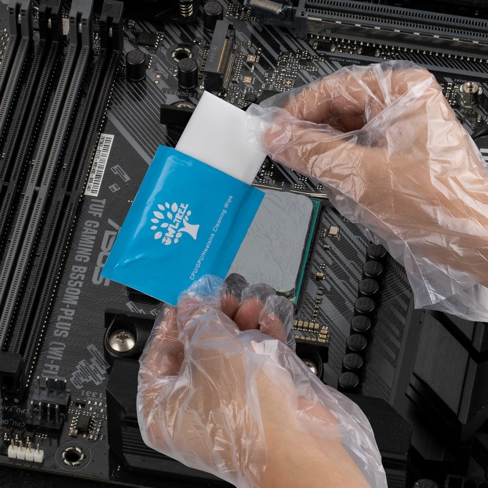 Large Cleaning Wipes Kit for Efficient CPU, GPU & Heatsink Thermal Application