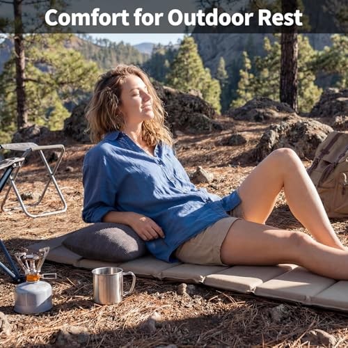 Camping Pillows 2 Pack, Compressible Camp Pillow with Medium-2 Pack Grey