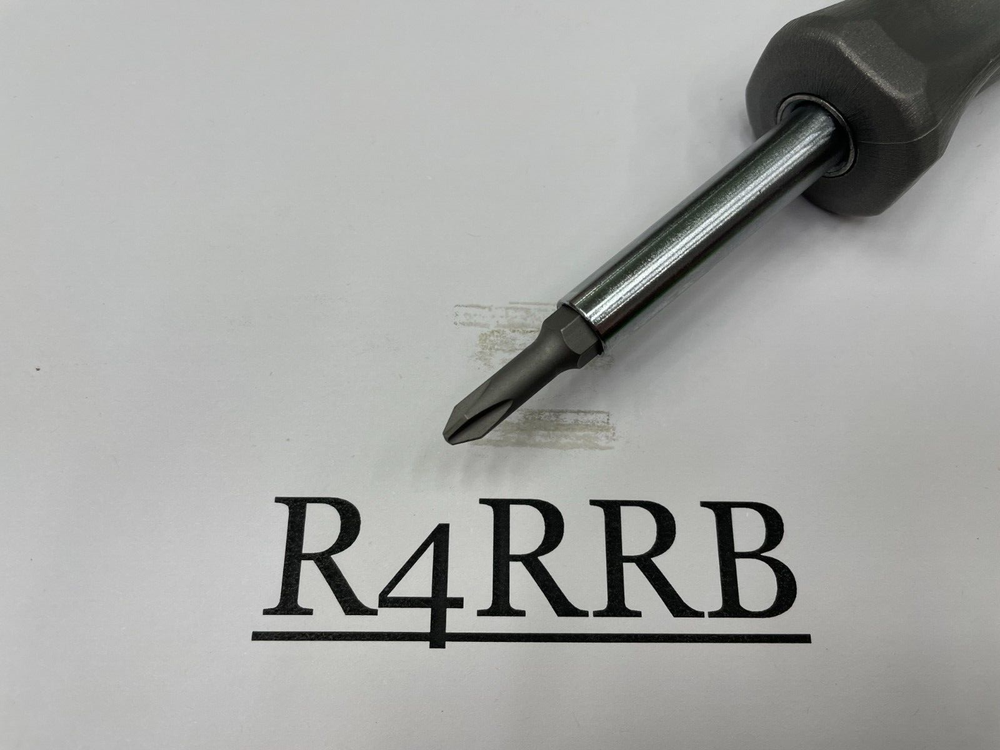 Snap-on Tools DARK TITANIUM Hard Grip Reversible Blade Screwdriver Set SDDD41DT