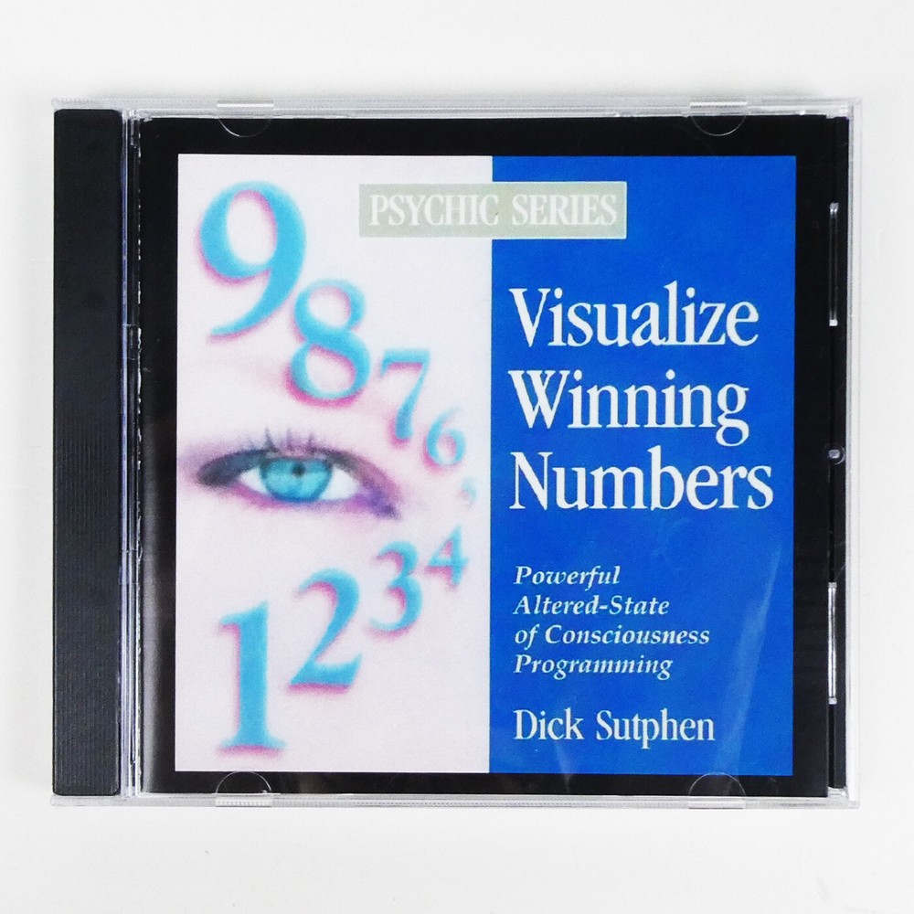 VISUALIZE WINNING NUMBERS PSYCHIC SERIES CD Self Hypnosis Guided Meditation