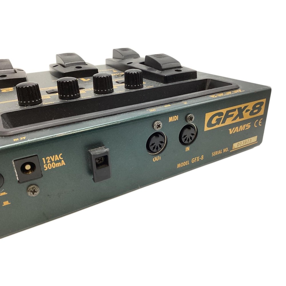 Zoom GFX-8 Guitar Multi Effects Processor Pedal Tested Working from Japan