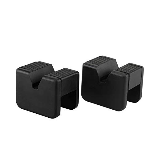 Jack Pad Adapter for Jack Stand Universal Rubber Slotted Frame Rail Pinch