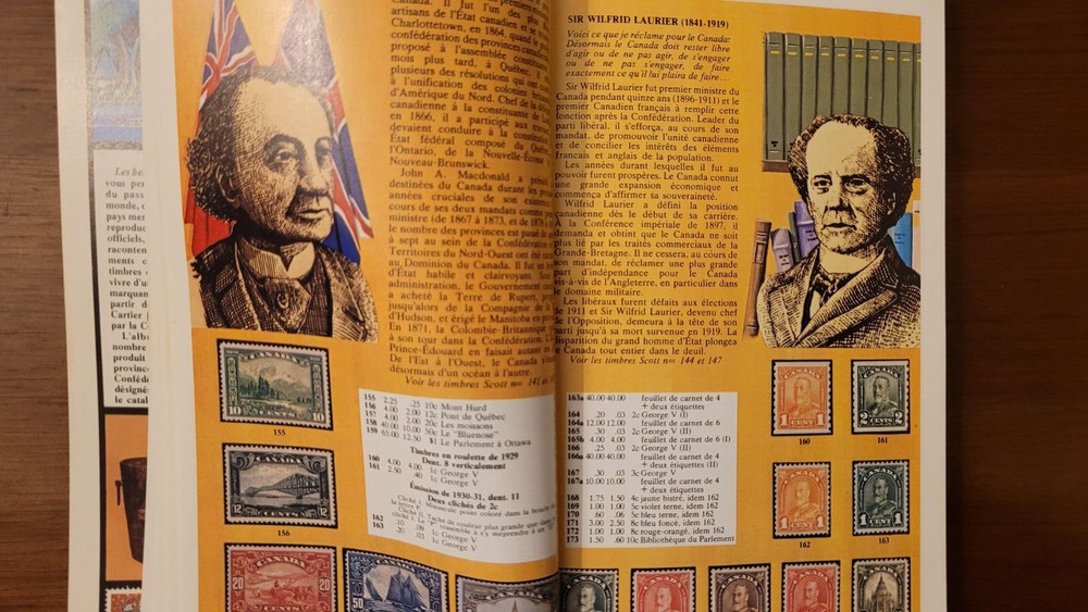 Canada Stamps and Stories Paperback Vintage 1972