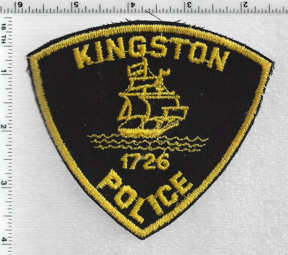 Kingston Police (Massachusetts) 2nd Issue Shoulder Patch