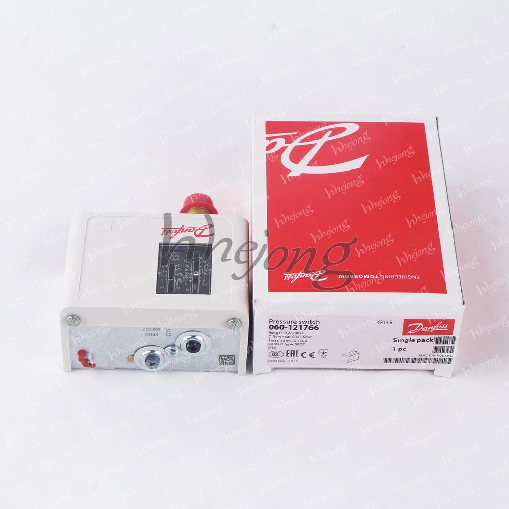 1PC New Danfoss 060-121766 KPI35 Pressure switch