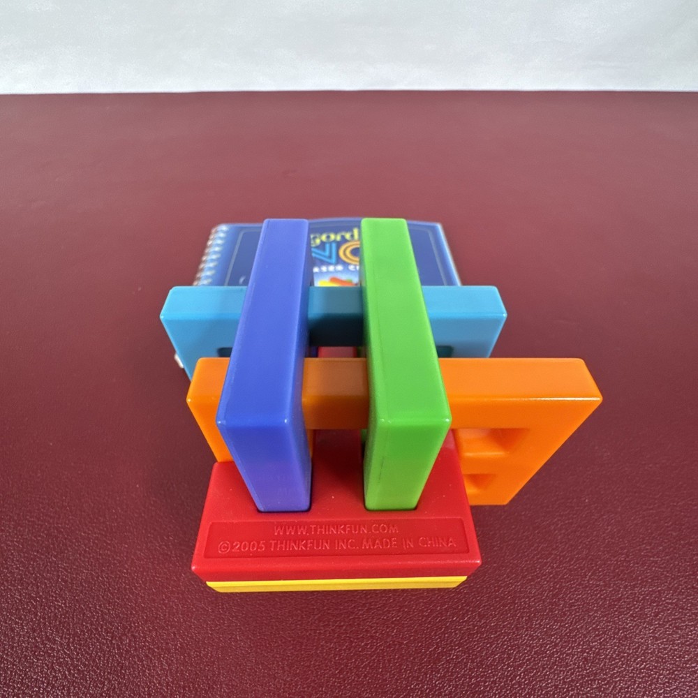 Gordian's Knot, Thinkfun Games - Mind Challenge Puzzle, 2005 w Solution Guide
