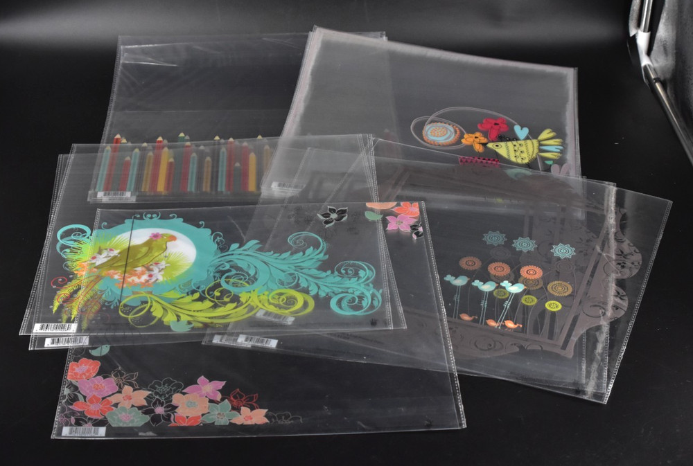 Fancy Pants Designs (13) Printed Acetate Sheets Duplicate Patterns 12" x 12" NEW