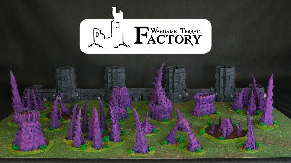 Tyranid Terrain Set (pics in auction description)