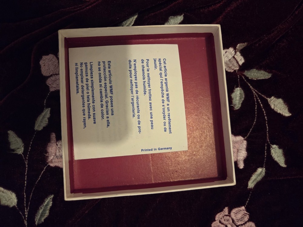 WMF S-Collection Silver 6" Dish 6331 350 Made in Germany