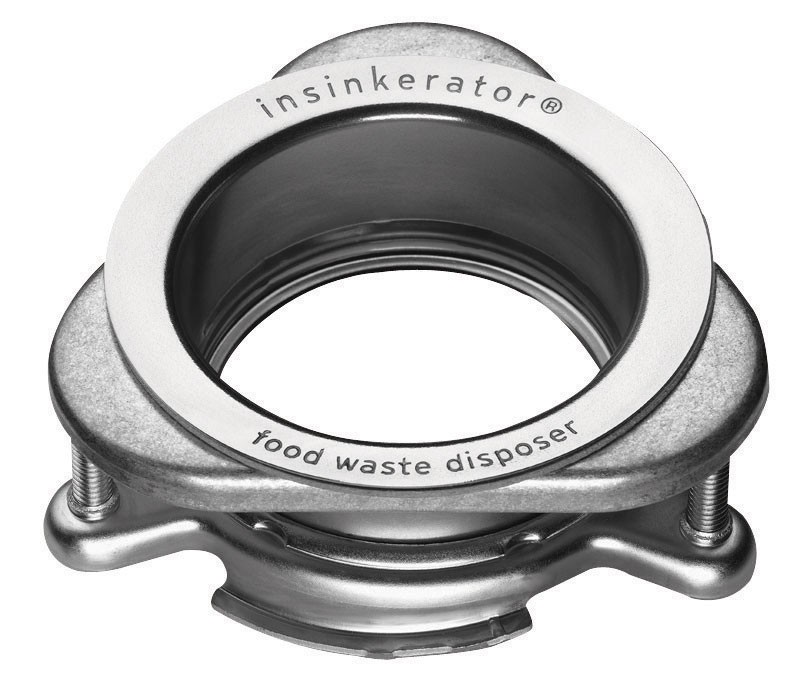 InSinkErator QLM-00 Chrome Quick Lock Mount Flange for Garbage Disposals