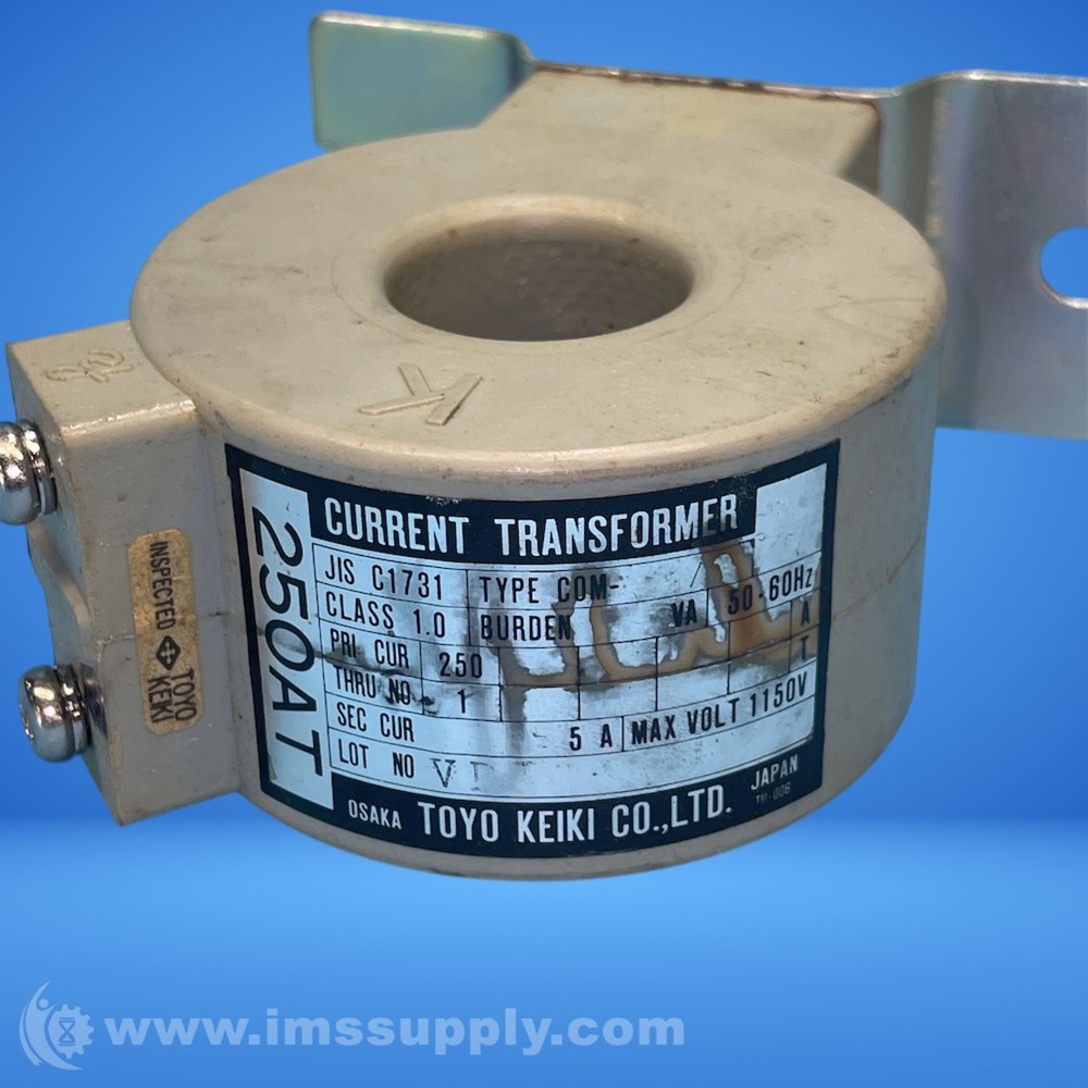 Toyo Keiki Co. 200AT Current Transformer USIP