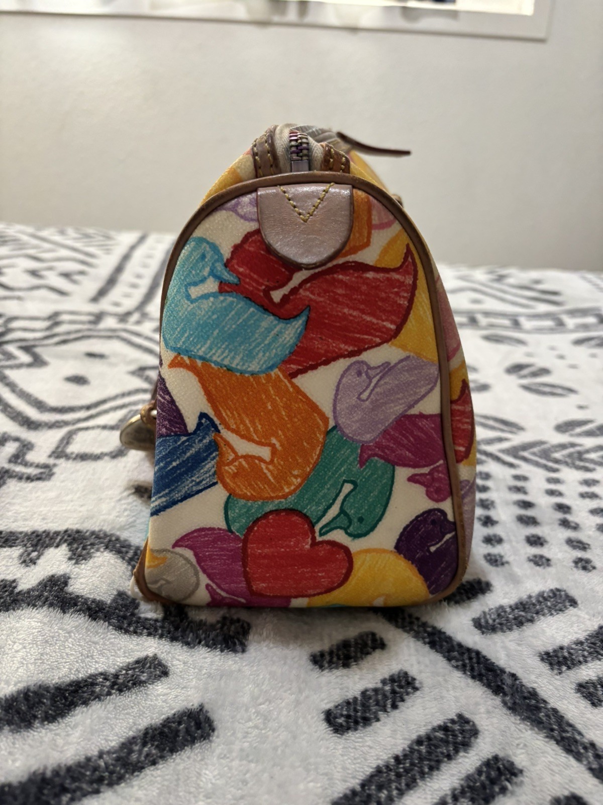 Dooney Bourke Wonder Duck Satchel please see all pics