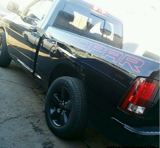 Mopar Bed Side Decals - Your color choice : Fits Dodge Ram