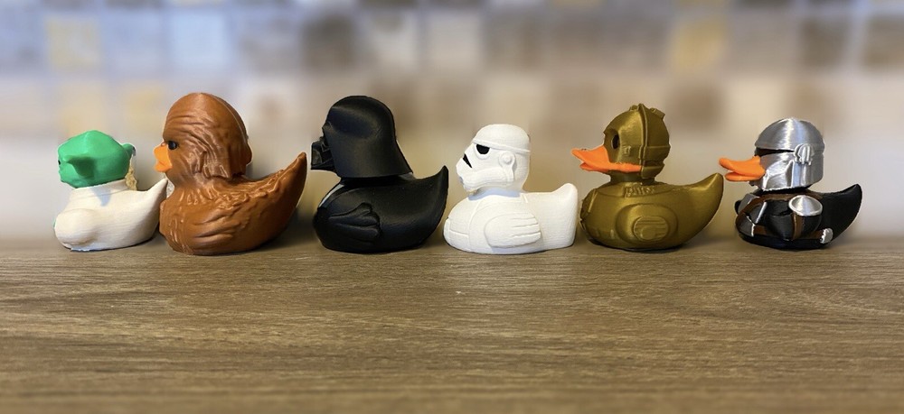 Star Wars 6 Pack Jeep Ducks