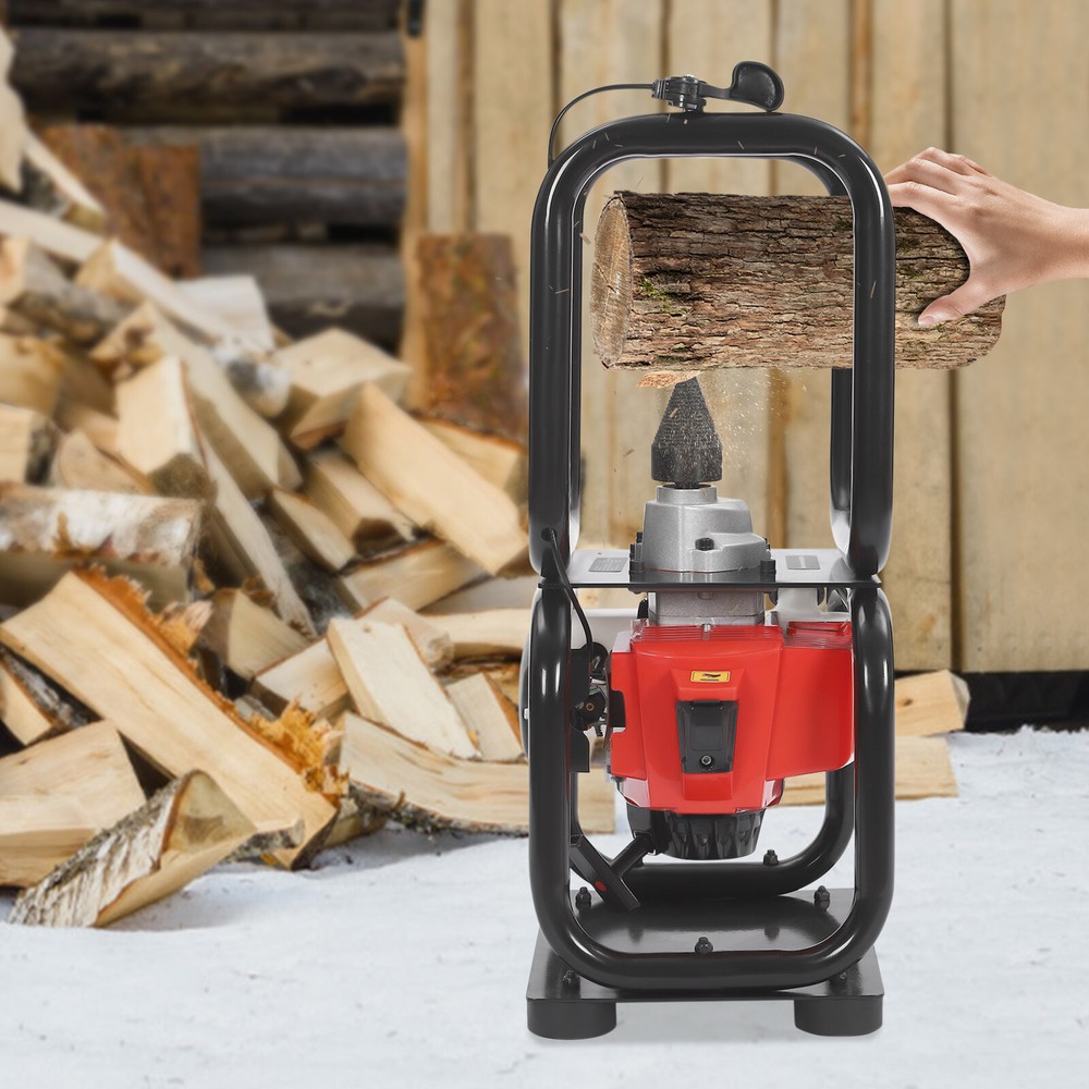 Powered Log splitter Cone splitter Manual Start Firewood Splitter