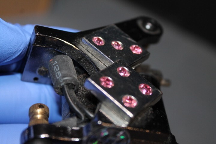 Coil Tattoo Machine - Pink Dice