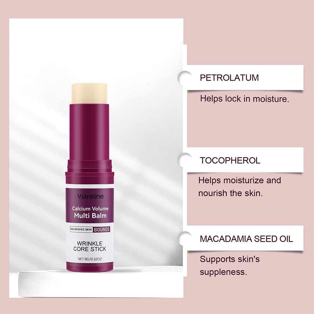 Calcium Volume Multi Balm Wrinkle Core Stick Collagen Firming Moisturizing Balm