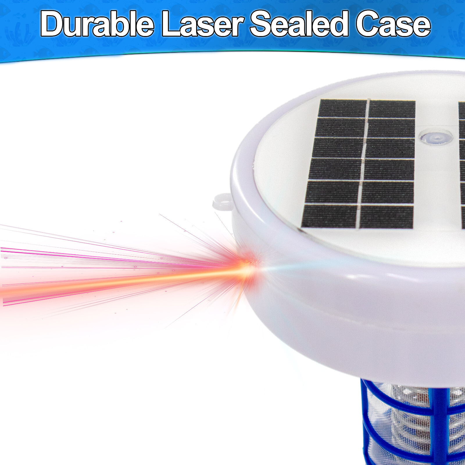 Solar Pool Ionizer w Copper & Steel Anode - Pool Water Cleaner Swimming Pools