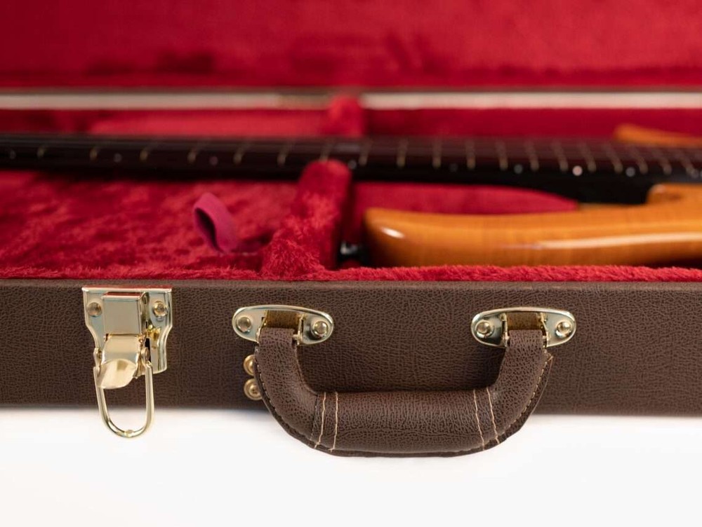 Upstart Electric Bass Case, Brown