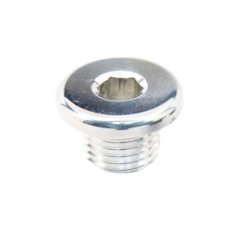 Works Connection Radiator Plug Silver