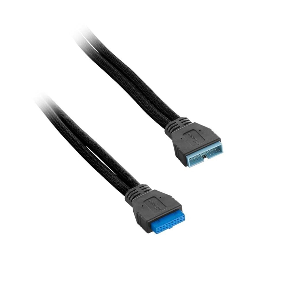 CableMod ModFlex Sleeved Internal USB 3.0 (Black, 50cm) Black