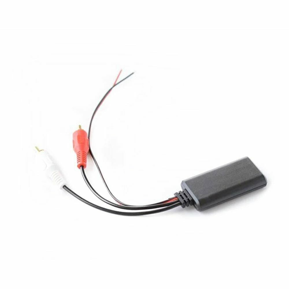 1PC Car Universal Wireless Bluetooth Module Music Adapter RCA Aux Audio Cable
