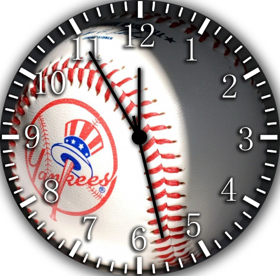 Yankees Wall Clock F139 Personalized option with adding name