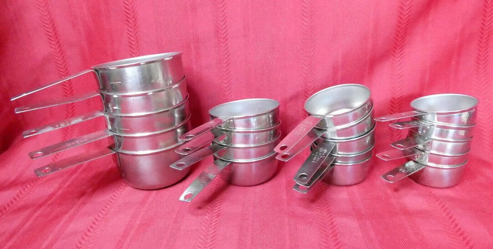 Foley Stainless Nesting Measuring Cups Replacement Script & Print - YOUR CHOICE