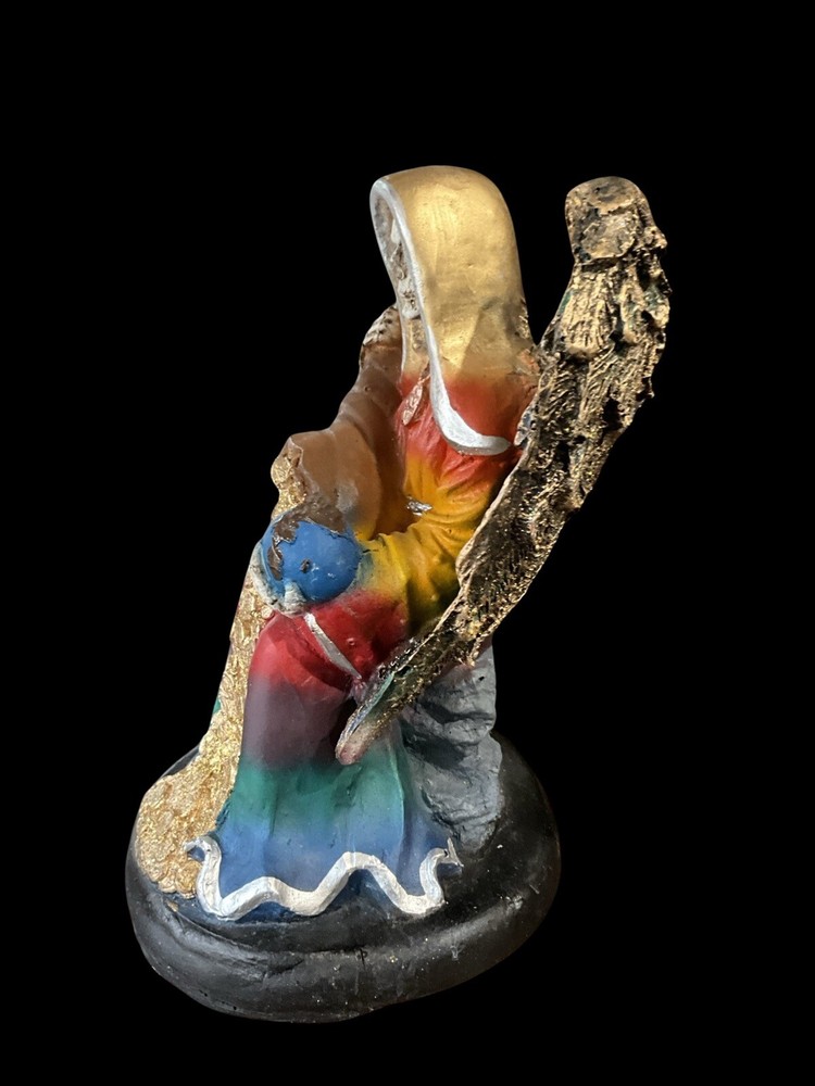 Snta Muerte Sentada 9” * 7 Colores *