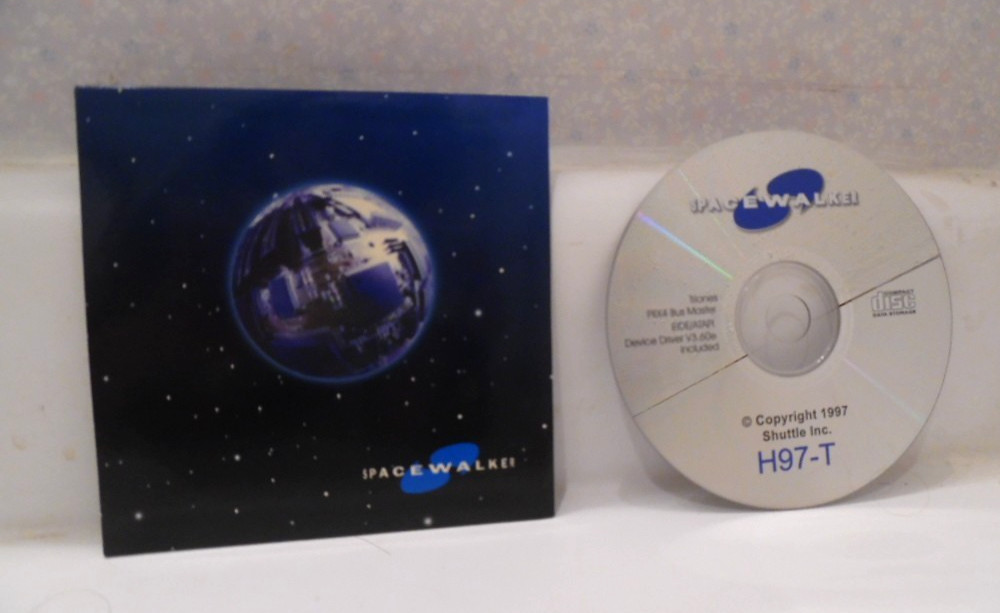 1997 Spacewalker H97-T Device Driver CD - Shuttle, Inc.