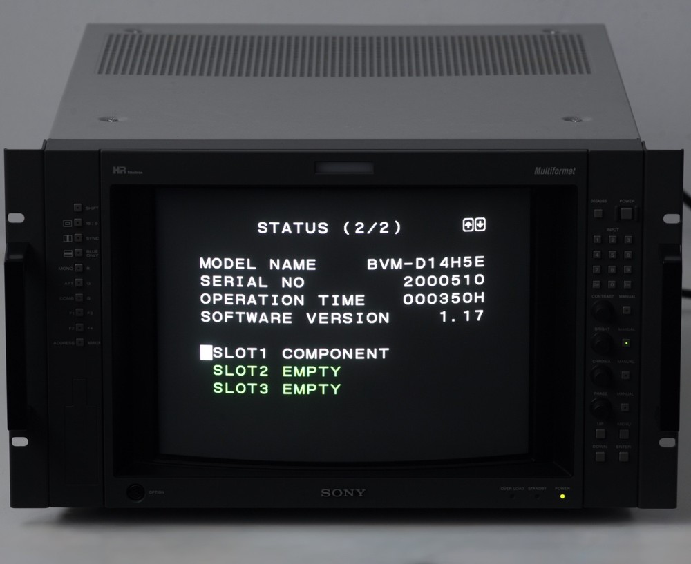 Sony BVM-D14H5 E  (350 Tube Hours)