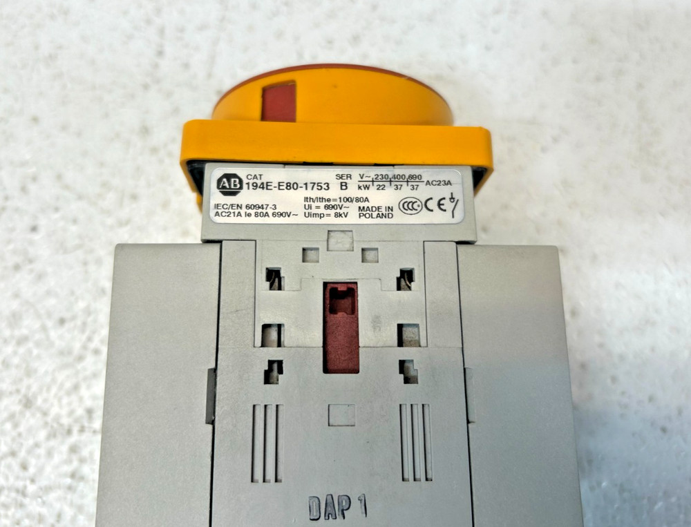Allen-Bradley 194E-E80-1753 SER B Disconnect