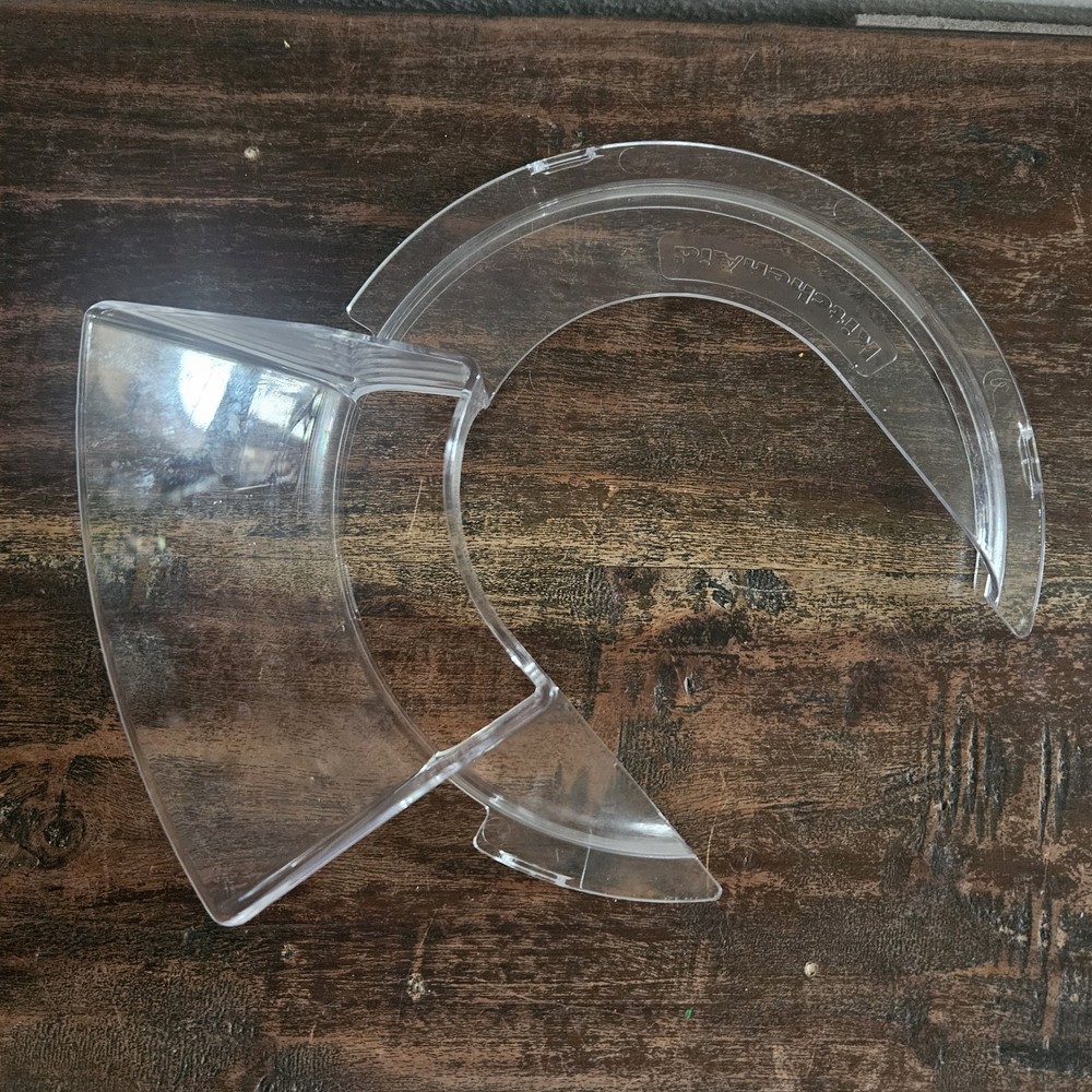 KitchenAid Replacement 8" Splash Guard Pour Shield For stand Mixer model KN1PS