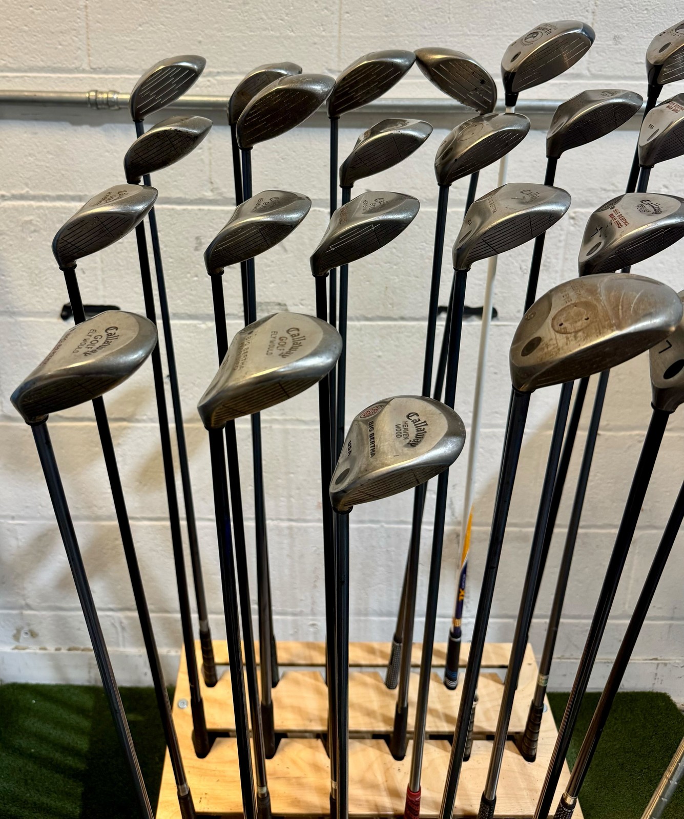 Wholesale Lot of 45 Golf Clubs - Callaway Big Bertha Woods - Mixed Flexes/Lofts