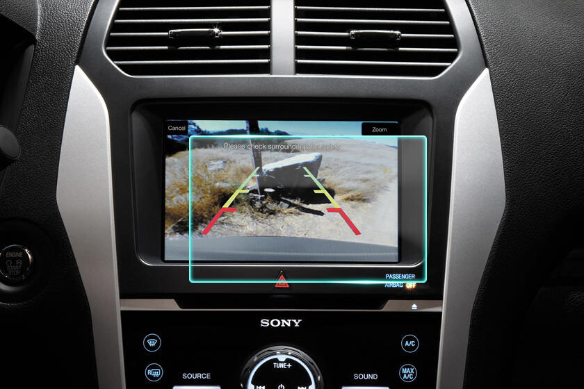 Crystal Clear Screen Protector for 2015 Ford Explorer Vehicle Navigation